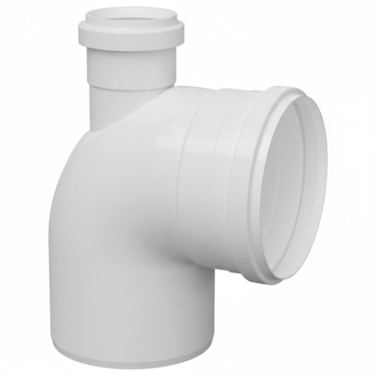 Joelho Esgoto 90° Com Visita Sn Fortlev 10x5cm - Imagem principal - 0dfc53c0-8cb6-457e-b586-78b648273a35
