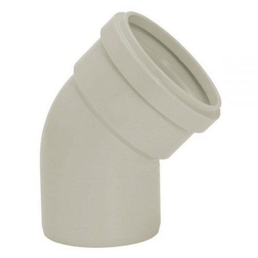 Joelho Esgoto Série Reforçada 45° 40mm Amanco - Imagem principal - 048d58fa-0829-409a-87f3-543da4dbd9b0