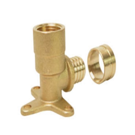 Joelho Fêmea Base Fixa Longo Com 3 Pernas Pex 20x3/4