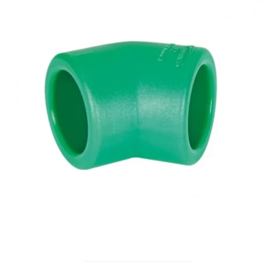 Joelho PPR 45º Femea Para Femea Amanco 6,3cm - Imagem principal - 1b7efba7-f80a-400b-acd3-2a02d2498565