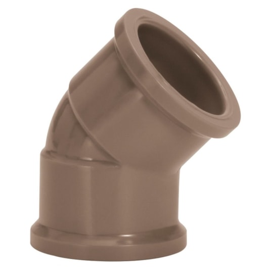 Joelho Soldável 45° 75mm Amanco - Imagem principal - a81ce734-5fbc-40c6-8fce-748027d274a8