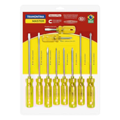 Jogo De Chave De Fendas Master Tramontina