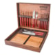 Jogo De Churrasco Em Inox Com 15 Peças Vermelho Tramontina Polywood 21198/970 - 40563644-6029-484a-bdf5-cbde75470b47
