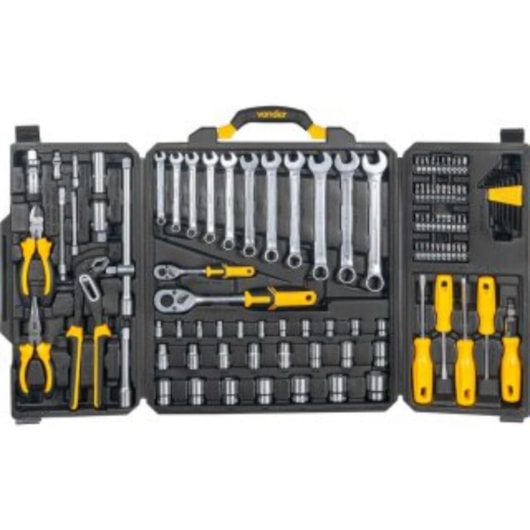 Jogo De Ferramentas C/110pcs Em.fech. Vonder - Imagem principal - fb9343d4-c378-4efb-8466-2c8b3cef9052