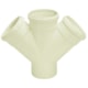 Junção Dupla Esgoto Amanco 100mm - 753b0548-1904-4d55-8264-4fcf152369d0