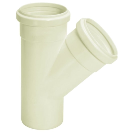 Junção Simples Esgoto 150mm Amanco - Imagem principal - d3ecabb8-9467-48e6-ad1a-0921153096ea