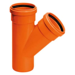 Junção Simples Silentium Para Esgoto Amanco 10cm