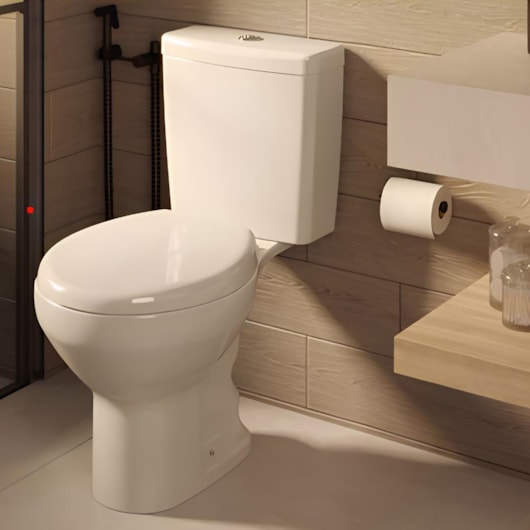 Kid De Bacia Com Caixa Flamingo Branco Roca - Imagem principal - 73052af4-5c77-402d-b127-844e515d2f75
