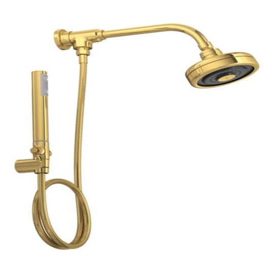 Kit Acqua Plus Com Flexível PVC Gold Deca - Imagem principal - 6fa41d50-1703-4604-9642-b8693fa2278f