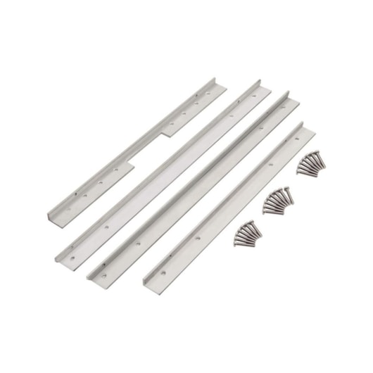 Kit Alumínio Instalação Flush Para Cuba Tramontina 45 - Imagem principal - e6ca1fa9-7097-420a-82c1-8f4d7155e256