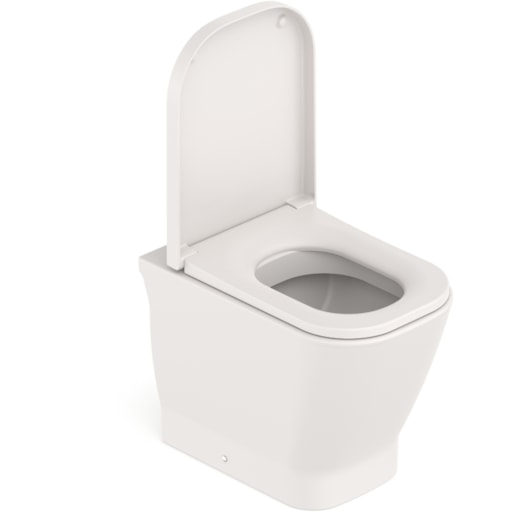 kit bacia Convencional e Acessórios De Instalação E Assento Termofixo Gap Beige Roca - Imagem principal - 9f5f25b4-f869-4b5f-b58d-2d01c6050419