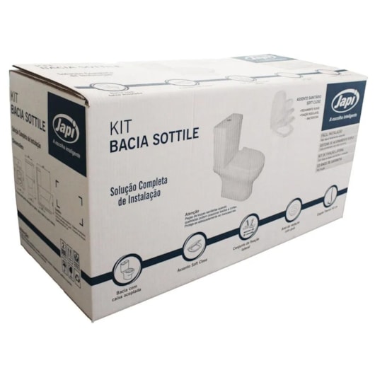 Kit Bacia Sanitaria Sottile Japi - Imagem principal - 27b25439-0f97-4e4d-b63e-c883f05c5aa4