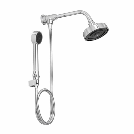 Kit Chuveiro de Parede com Ducha Manual e Desviador Acqua Plus Cromado Deca - Imagem principal - b61c7ec9-1477-479b-914f-1c2cf550b7f9