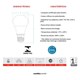 Kit Com 6 Lampadas LED Bulbo Pera 9W Luz Branca 6500K Base E27 Bivolt Avant - a71a67cb-8155-42ed-920a-9dcc52c73f3a