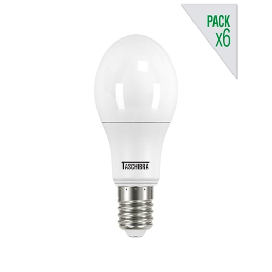 Kit Com 6 Lâmpadas Led Tkl60 6500K 19092 Taschibra 9W - Imagem principal - e13daebf-12b5-4e04-bf0c-d7fffa198c9d