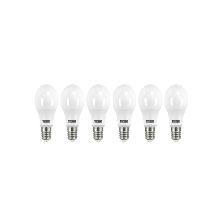 Kit Com 6 Lâmpadas Led Tkl60 6500K 19092 Taschibra 9W