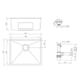 Kit Cuba Para Cozinha Aço Inox Rose Japi 50x40x20cm - 093a7374-b5ce-4096-a011-c04d15d57f0c