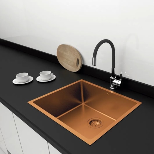 Kit Cuba Para Cozinha Aço Inox Rose Japi 50x40x20cm - Imagem principal - 3ec03bb8-c13f-4cb7-baa4-b1f6676effda