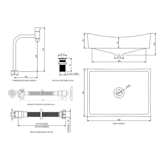 Kit Cuba Solução Completa Veneza Japi - Imagem principal - 7899fa3f-507e-47e7-8a2e-12a602cb6155