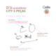 Kit De Acessórios Com 5 Peças City Cromado Celite - 7cb0f209-eb6d-44be-8244-afcb3fd83ab9
