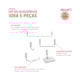 Kit De Acessórios De Parede Para Lavatório Com 5 Peças Idea Cromado Docol - 15084778-383d-4cd8-a702-1b1049301c81
