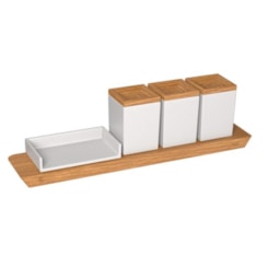 Kit De Acessórios Para Banheiro Arthur Casas Com 8 Peças Stone Deca