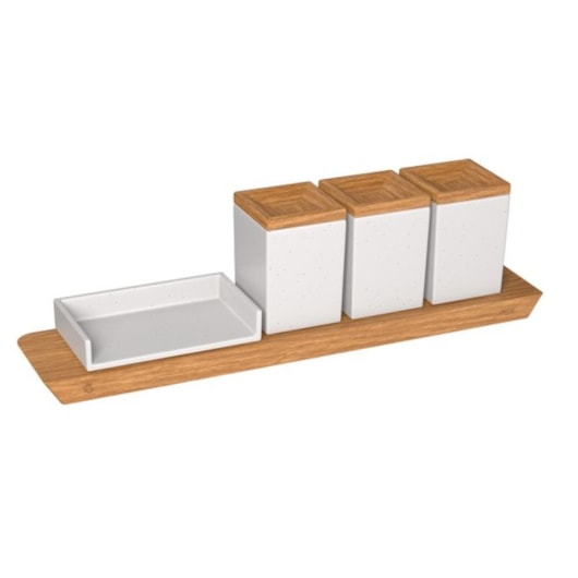 Kit De Acessórios Para Banheiro Arthur Casas Com 8 Peças Stone Deca - Imagem principal - e1a2bb3d-8f10-42ea-b0d5-db6a0513fe2b