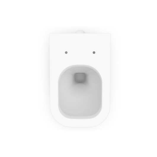 Kit de bacia convencional e itens de instalação gap Branco Matte Roca - Imagem principal - 853cde1d-dbc6-41ae-a9fe-07bb2333a344