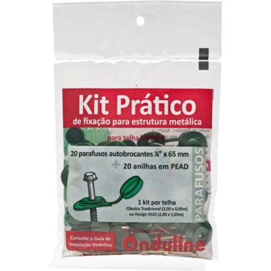 Kit De Fixação Onduvilla Prego + Anilha Onduline - Imagem principal - bb6bd5e8-4dd1-40e9-9f58-7fe23aa64def
