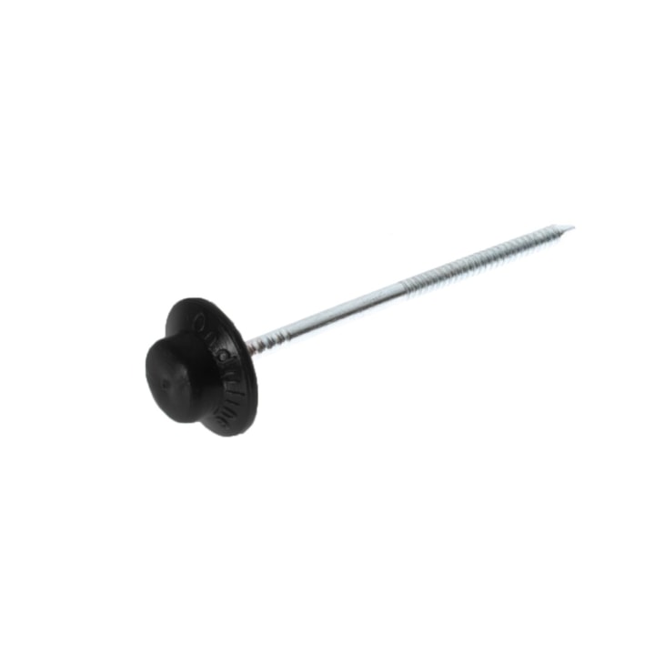 Kit De Fixação Prego Fácil Com 18 Unidades Preto Onduline
