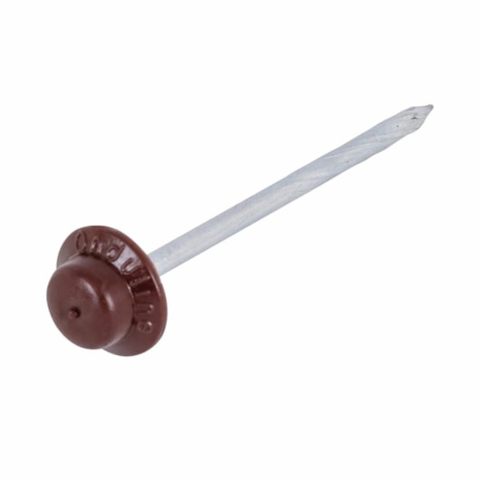 Kit De Fixação Prego Fácil Com 18 Unidades Vermelho E Marrom Onduline - Imagem principal - 2f05cc76-2866-4586-a511-ebb2f26716cc