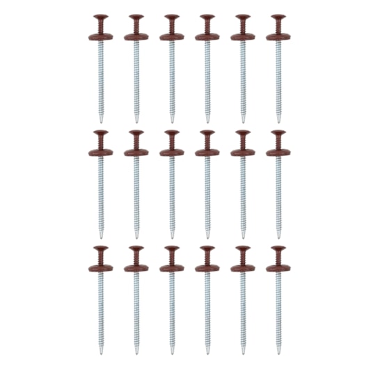 Kit de Parafuso Speedfix Com 18 Unidades Vermelho E Marrom Onduline - Imagem principal - 4682386c-18c5-459a-8e2d-8e3c26a7a6e4