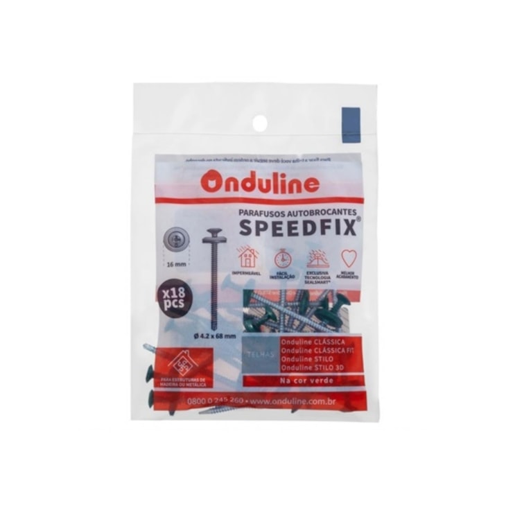 Kit de Parafuso Speedfix Terracota E Fiorentino Onduline