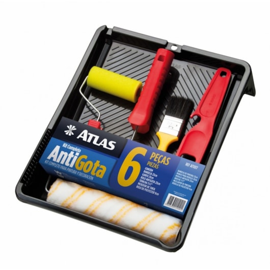 Kit De Pintura Antigotas 6 Peças Atlas At1017 - Imagem principal - aff271dd-3f3a-419d-96e4-4442e90aba0b