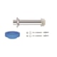 Kit Instalação Para Vaso Convencional Com Fixação Vertical 1200 Cromado Deca - 1077ef22-4557-43b1-869f-e87d6156fc62