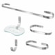 Kit Para Banheiro Clean 5 Peças Cromado Romar - 0fcc36ed-5995-4d77-b30e-c75cc5d69270