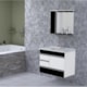 Kit Para Banheiro Modena 79,5cm 557942 Preto Texturizado Rorato - d483f4c9-d786-4861-b7a0-7d780bb67067