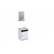 Kit Para Banheiro Siena 39cm Com 1 Porta 578202 Preto/branco Rorato - 32058043-0a89-4495-980e-f3fa67dd00f5