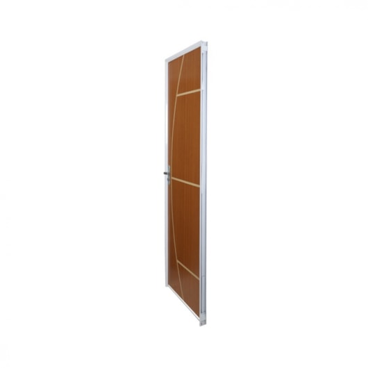 Kit Porta Açomad Semi-oca Decorada Gaúcha Abertura Para Direita Branca MGM 215x65cm - Imagem principal - c1ee05de-8818-4f46-9ee1-15277999709d