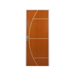 Kit Porta Açomad Semi-oca Decorada Gaúcha Abertura Para Direita Branca MGM 215x65cm