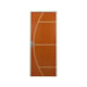 Kit Porta Açomad Semioca Decorativa Gaúcha Abertura Pela Direita Branca MGM 215x65cm - b6de7395-950a-4215-bc97-b4ee263a5ca2