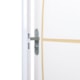 Kit Porta Açomad Semioca Decorativa Gaúcha Abertura Pela Direita Branca MGM 215x65cm - 8a8841ec-bd05-452c-8c97-9c1f125b53fb