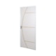 Kit Porta Açomad Semioca Decorativa Gaúcha Abertura Pela Direita Branca MGM 215x65cm - d4166193-46ea-4772-9d0b-6207267ee038
