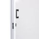 Kit Porta De Correr De Sobrepor Direita Melamínica Branco Mgm 215x90x6cm - 64723240-06ae-4d03-bac9-04b3a58d3547