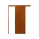 Kit Porta De Correr De Sobrepor Melamínica Mogno Com Batente Branco Mgm - dcf20574-d193-4c5a-a00d-d515bc3857a8