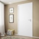 Kit Porta De Madeira Lisa Melamínico Branco Abertura Pela Direita MGM 215x84x16cm - e37a5e9c-b917-40bb-a632-bf1033da86ca