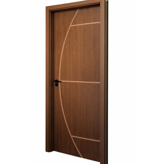 Kit Porta Decorativa Abertura Pela Direita Semi-Oca Com Batente Corimbia Mgm 215x64cm - Imagem principal - 7b136bd6-4a0a-4c86-9da5-c2d82822e852