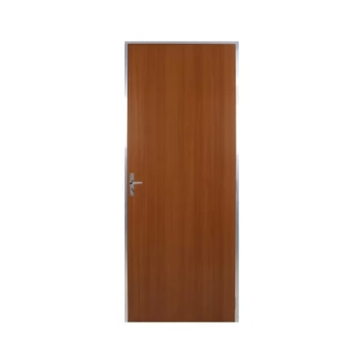 Kit Porta Lisa Abertura Pela Esquerda Semioca Ecomadeiral Mogno MGM 212x95cm - Imagem principal - 22f68e17-0017-4634-b21f-adce3e210c98