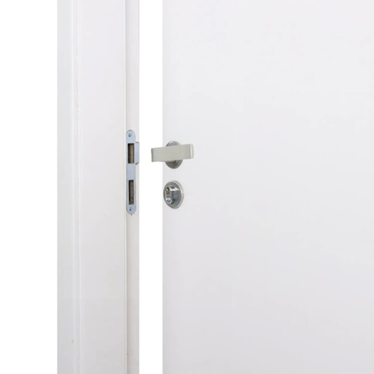 Kit Porta Melaminica Com Abertura Pela Direita Madeira Lisa Branco MGM 215x84x12cm - Imagem principal - 2bebfdf9-26ac-498a-8b30-f86737d8a2da