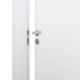 Kit Porta Melaminica Com Abertura Pela Esquerda Madeira Lisa Branco MGM 215x64x12cm - 131be64c-0841-4108-8eb9-30221206d84b
